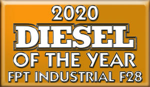 FPT Industrial F28 “Diesel of the Year®” 2020 visualizado en Conexpo Show