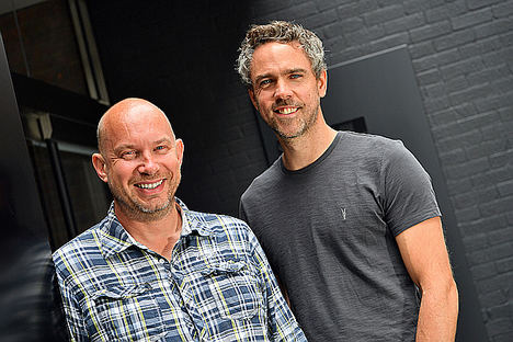 Darren Westlake y Luke Lang, cofundadores Crowdcube.
