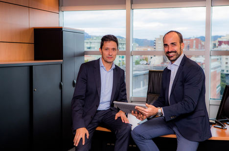 David Arderiu, CEO y Enric Blanco, Dir. Comercial ROBOTICS.