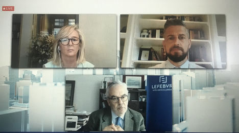 De arriba abajo: María Teresa Enciso Alonso-Muñumer, Eduard Krause y Juan Pujol.