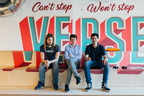 De izda a dcha - Dario Nieuwenhuis, Borja Rossell y Álex Lopera.