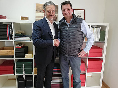 De izq. a dcha., Mariano Alonso y Juan Antonio Castañón.
