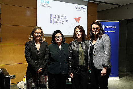 De izqda. a decha.: Eugenia Navarro, María de la O Martínez, Laura Moncosí, Isabella Galeano.