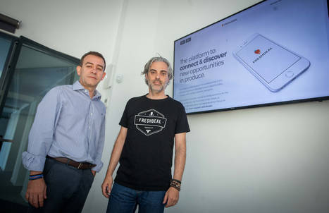 De izqda a dcha, José Manuel Donate, CEO de la empresa, y Luis Carlos Serrano, socio de la misma.