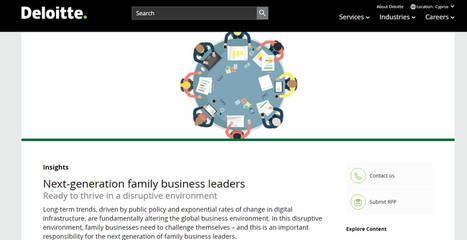 El 47% de la próxima generación de directivos de empresas familiares espera que la disrupción afecte su mercado