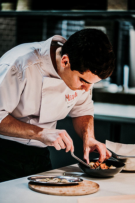 Diego Dato, Chef de Melvin.