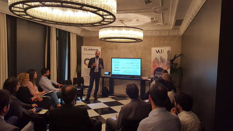 Diego Martínez Pomares (VASS) en el evento 'Gestión de Releases'.