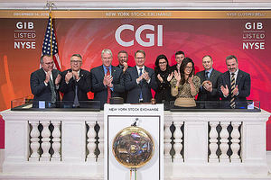 CGI celebra 20 años en la NYSE