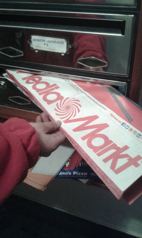 Geobuzón distribuye más de 1 millón de folletos para promocionar el Black Friday de Media Markt