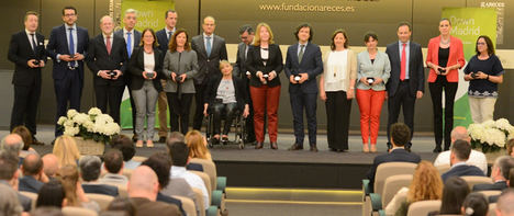 Down Madrid premia la labor de 43 empresas por incorporar a sus plantillas a 61 trabajadores con discapacidad intelectual