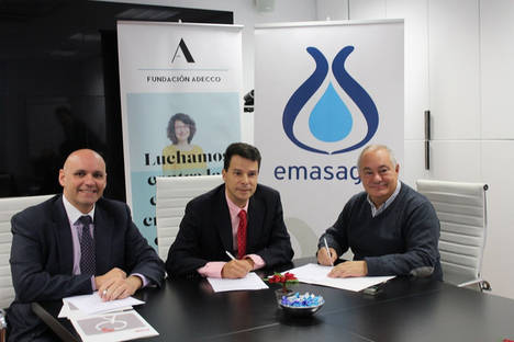 Emasagra y la Fundación Adecco se unen para mejorar el empleo de las personas con discapacidad