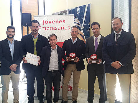 Entrega premios AJE a la Iniciativa Emprendedora y a la Trayectoria Empresarial