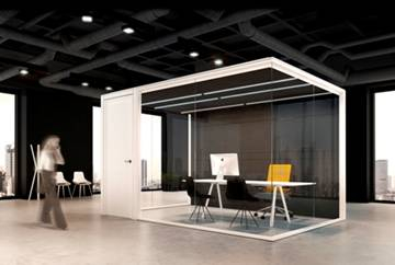 Envatech presenta el innovador sistema QBox, la oficina en forma de cubo