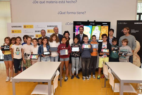 El Museo Arqueológico Nacional, con la colaboración de Samsung, llega a todas las aulas gracias a 'MAN Aula Virtual'