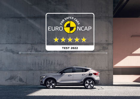 El Volvo C40 Recharge cinco estrellas