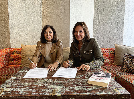Elena Batista e Isabel Gemio.