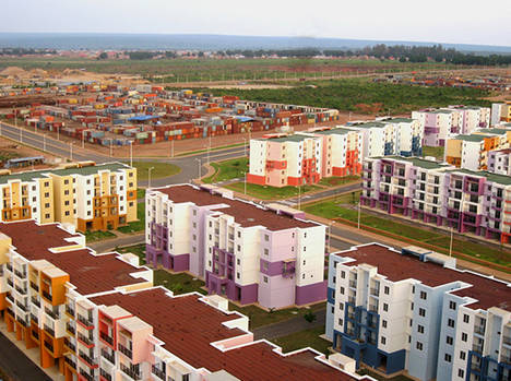 Nueva Centralidad de Dundo (capital de la provincia de Lunda Norte)