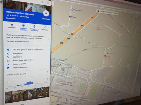 El tiempo de espera en un restaurante es otro nuevo servicio de Google gracias al cruce de su base de datos