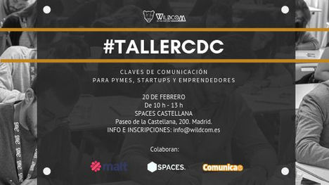 El workshop 'Claves de Comunicación para startups' abre inscripciones para la edición de 2019