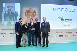 Endesa premia a la pyme MIXER & PACK por sus medidas de eficiencia energética