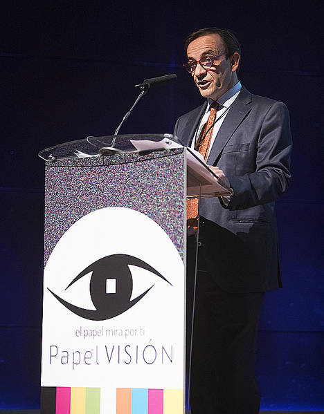 Enrique Isidro, presidente de ASPAPEL.