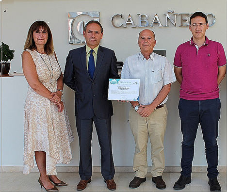 Cabañero S.L. recibe el diploma bonus por reducir la siniestralidad