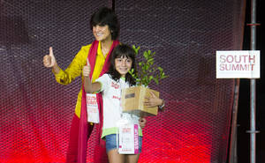 Una alumna del colegio público Ciudad de Najapa de Tres Cantos ganadora del premio The Next Big Thing en #SouthSummit2017