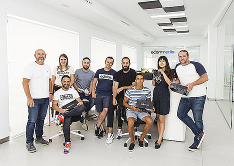 Equipo de Ecommedia en España.