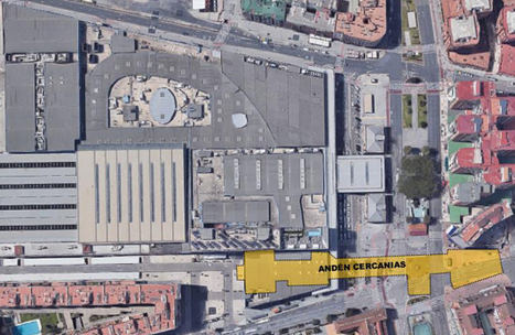 Esta actuación incluye también el andén subterráneo de la estación de Cercanías y 200 metros de vías de Alta velocidad.