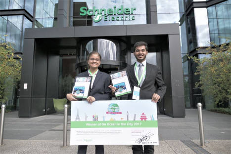 Estudiantes de todo el mundo se reúnen con Schneider Electric para compartir su visión y valores