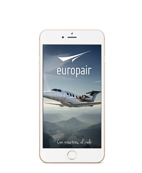 Europair Jets, la primera app española que facilita la tarea de contratar un vuelo privado
