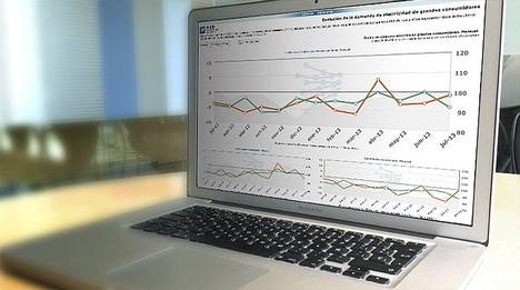 Las grandes empresas consumen menos energía