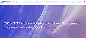 FORTIA ENERGIA y Statkraft firman el primer PPA a largo plazo para grandes consumidores industriales en España
