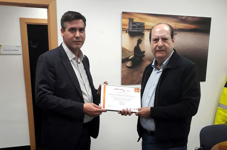 Fabricación Modular Valenciana recibe el incentivo económico bonus que otorga el Gobierno a través de umivale por su baja siniestralidad laboral