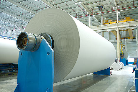 Fabricación papel reciclado.