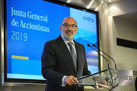 Fernando Abril-Martorell, Presidente de Indra.