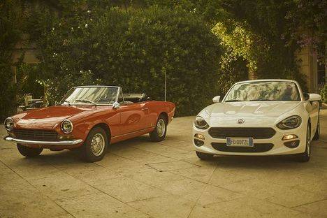 Fiat 124 Spider celebra su 50 Aniversario
