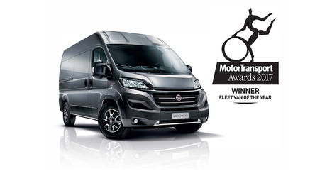 El Fiat Ducato elegido “Fleet Van of the Year 2017”