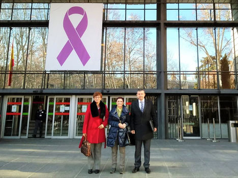 Flora López (Semergen), Sonia Gaztambide (Fsed) y Andoni Lorenzo (Fede).