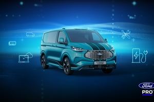 Nueva E-Transit Custom eléctrica de Ford Pro