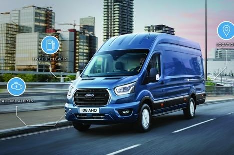 Ford impulsa los vehículos comerciales conectados