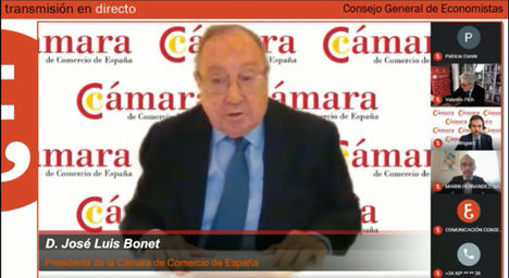 Intervención de José Luis Bonet.
