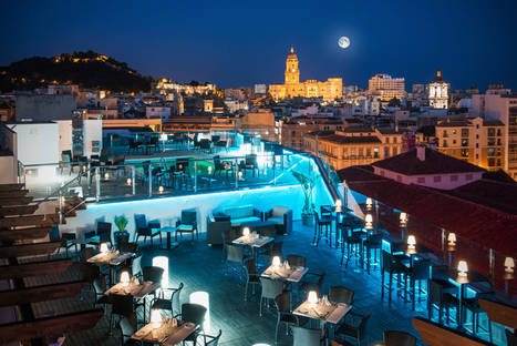 Sallés Hotel Málaga Centro, dominando la ciudad desde las alturas