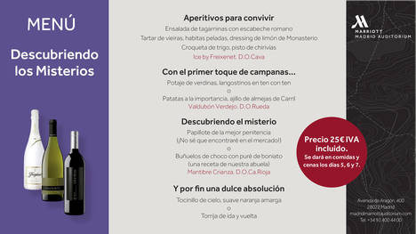 El Madrid Marriott Auditorium acoge las Jornadas Gastronómicas de la Cuaresma