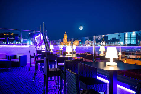 Sallés Hotel Málaga Centro, dominando la ciudad desde las alturas