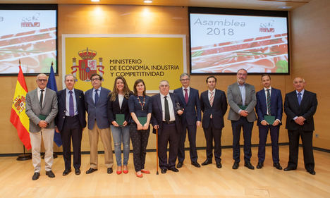 Premiados y Comité Ejecutivo.