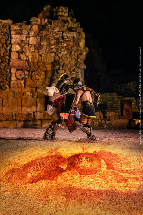 Tarragona seduce con su espectacular e innovadora ‘Historia Viva’ en su anfiteatro