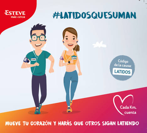 'Latidos que suman”, una campaña para que médicos y farmacéuticos conviertan kilómetros en desfibriladores