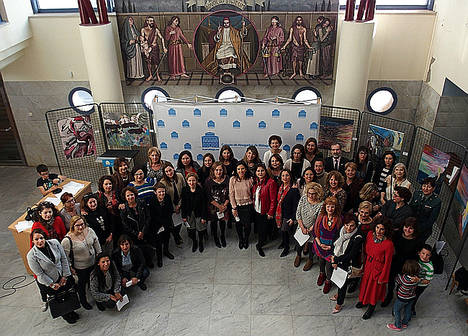 Foto de familia de las participantes