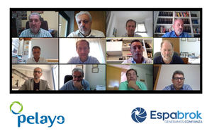 Francisco Lara, Director General de Pelayo Mutua de Seguros, compartió videoconferencia con toda la Red de Espabrok